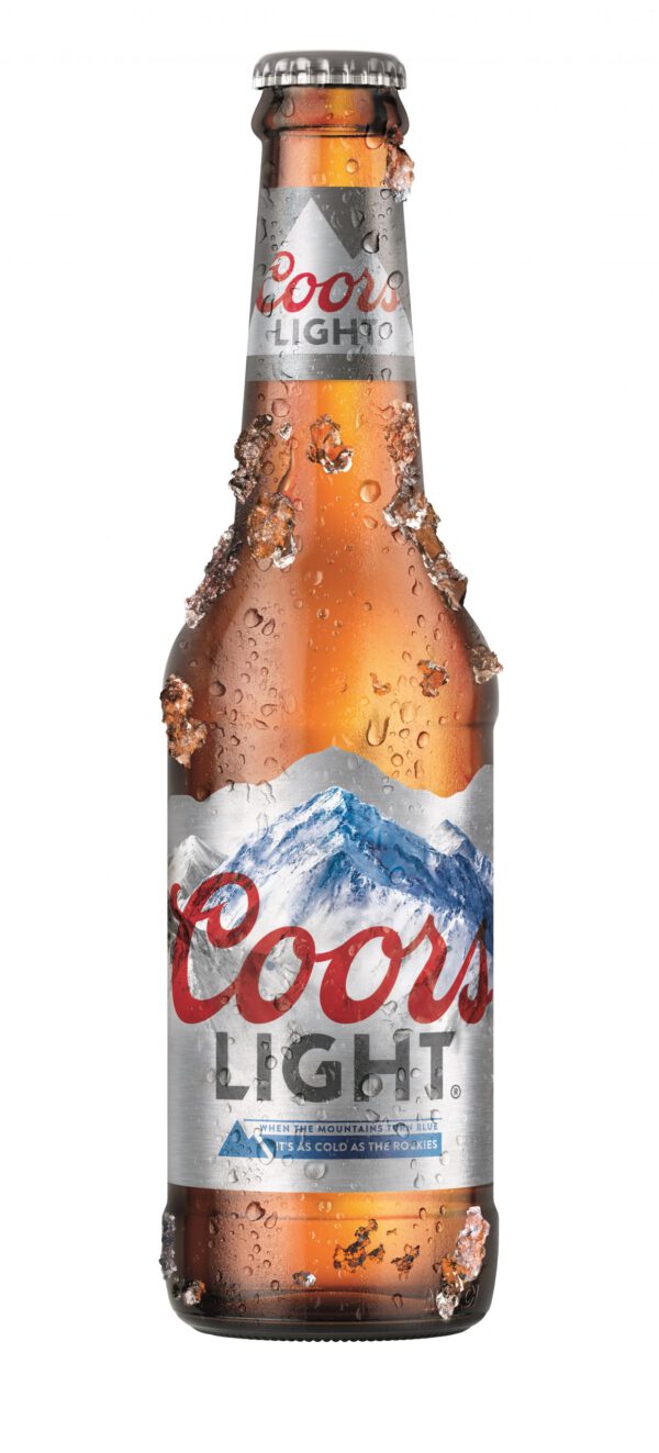 Coors Light Botella 330ml. 4 Bebidas en Casa