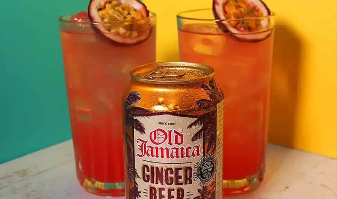 cócteles hecho con Old Jamaica ginger beer