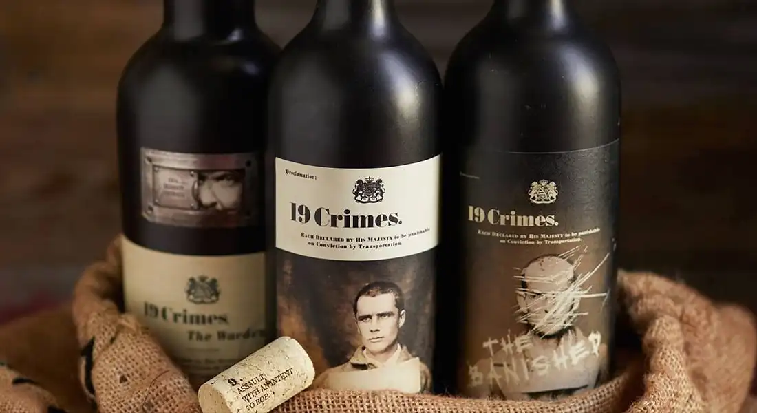 vino 19 crimes expuesto con sus variedades