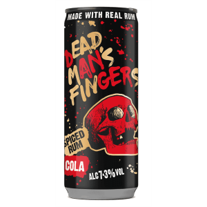 DMF Spiced Rum Cola Can 12x250ml
