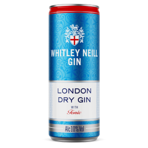 Whitley Neill London Dry Gin Can 12x250ml