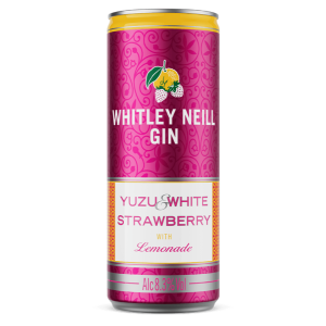 Whitley Neill Japanese Yuzu & Strawberry Can 12x25